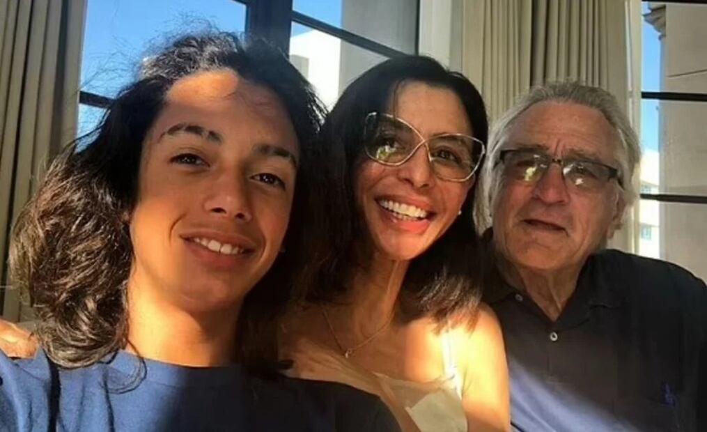 Robert De Niro, su hija Drena De Niro y su nieto Leo / Instagram