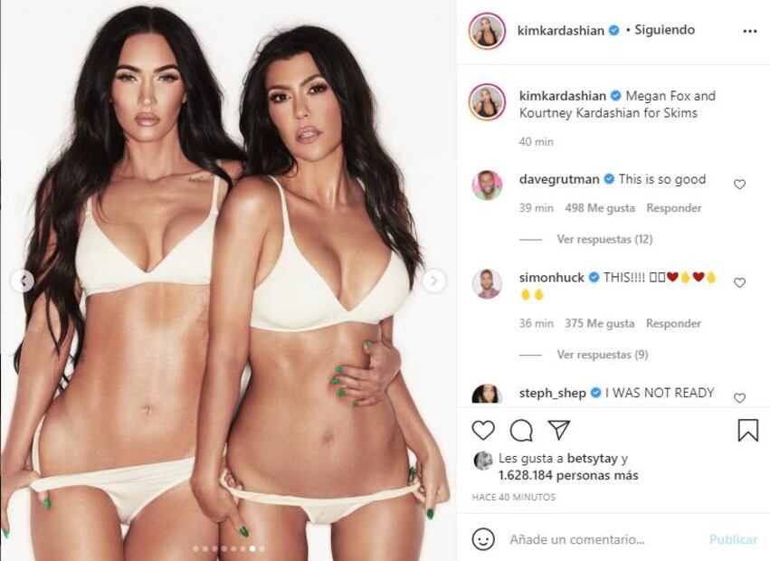 Megan Fox y Kourtney Kardashian posan juntas para candente sesión de fotos
