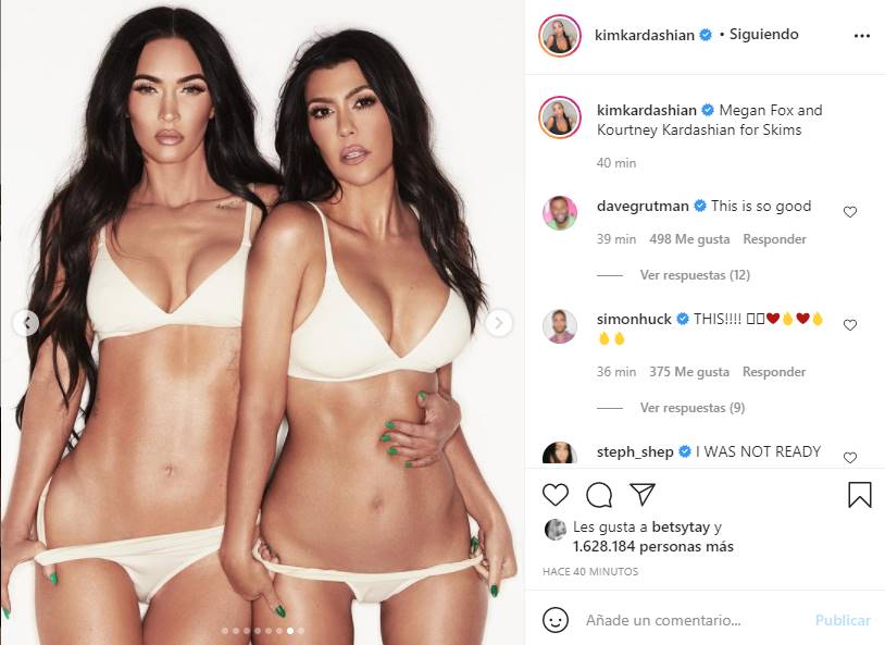 Megan Fox y Kourtney Kardashian posan juntas para candente sesión de fotos