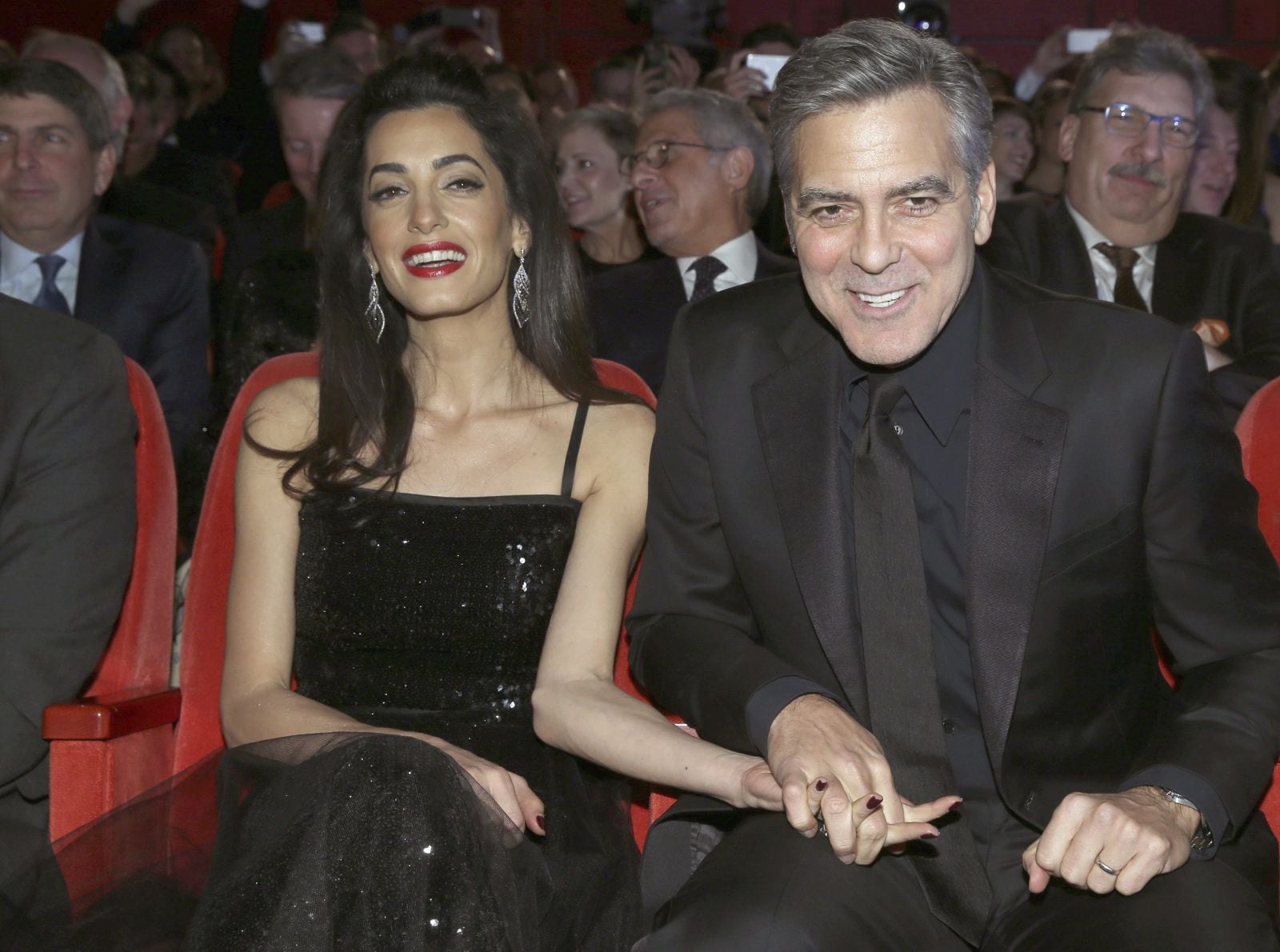Ya nacieron los mellizos de Amal y George Clooney