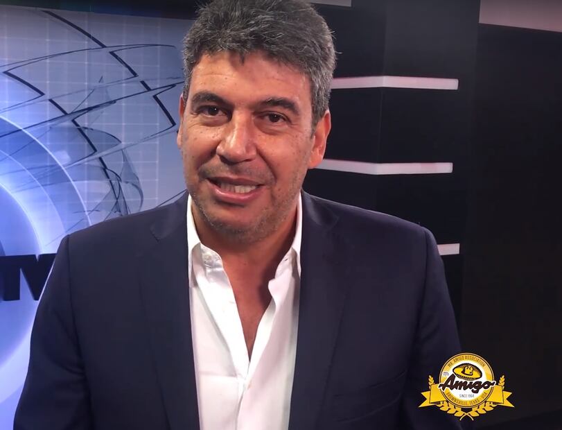 VIDEO: Arturo Elias Ayub emocionado por ser Mr. Amigo 2018