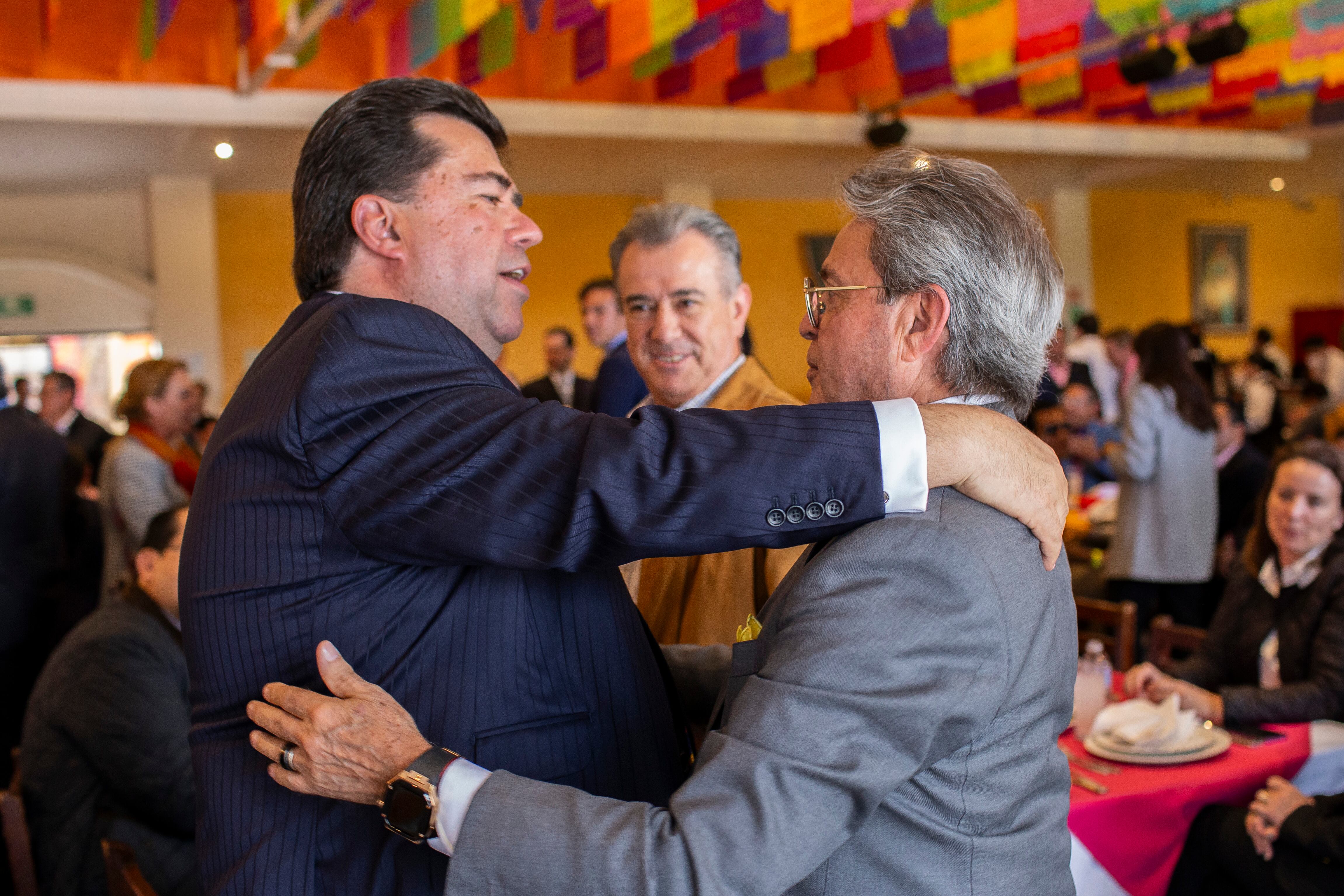 Pedro Haces y Carlos Peralta. (Foto: Esteban Torreblanca)