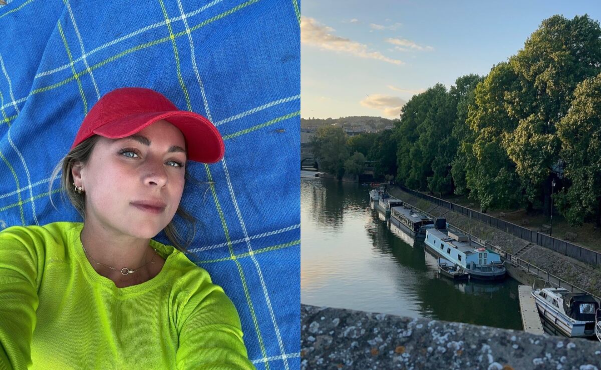 Ludwika Paleta hizo un picnic para estar a solas con la naturaleza / Foto: Instagram