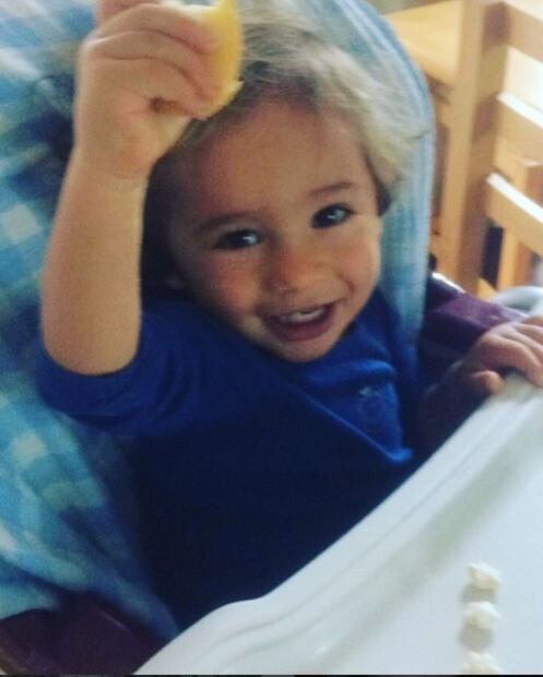 Esta foto muestra el gran parecido de Paulina Rubio con su hijo Eros
