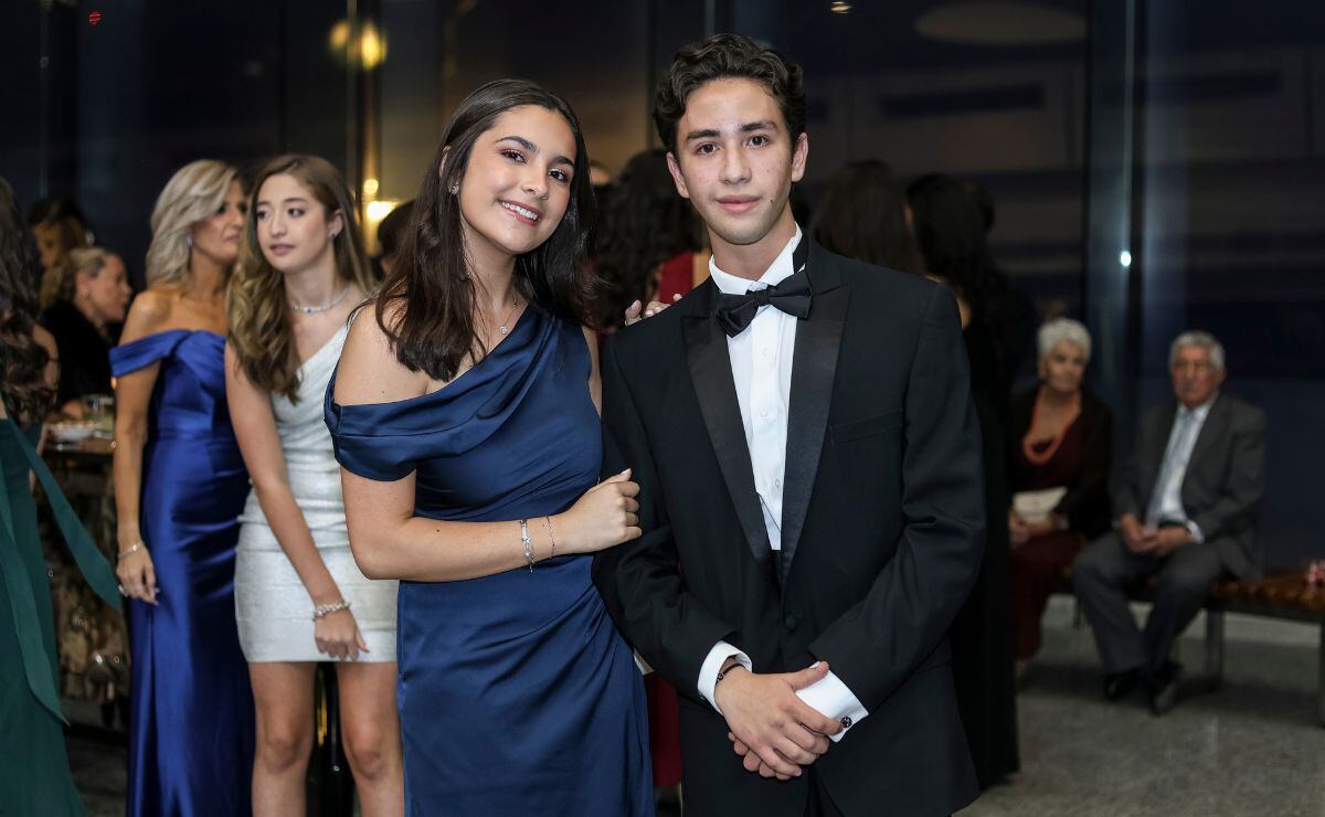 Renata de la Fuente y José George (Foto: Esteban Torreblanca)