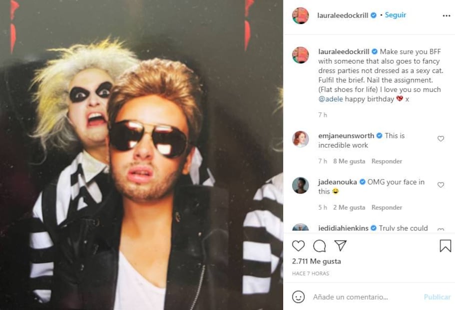 Adele, más plena que nunca: publica foto sin maquillaje y luce radiante en su cumpleaños 33