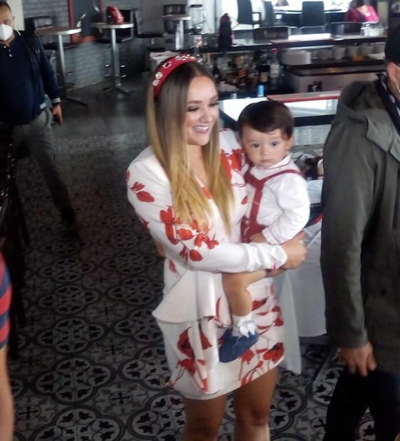 “Mi hijo André es el universitario más chico de la Anáhuac, me acompaña en mis clases virtuales”, Sherlyn