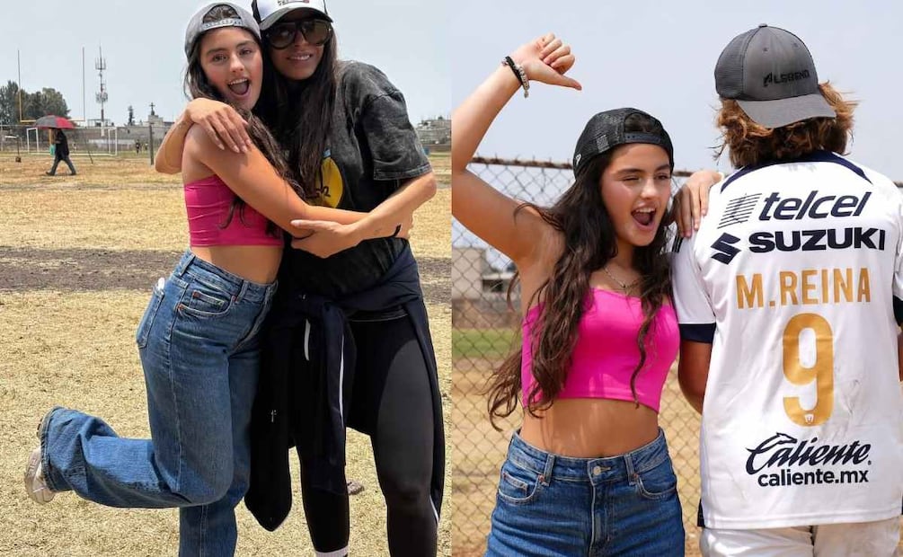 Galilea Montijo junto a su hijo Mateo y la joven actriz Tania Nicole / Foto: Instagram @galileamontijo