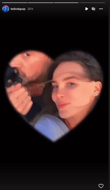 Belinda. Con este hombre apareció tras polémica con Christian Nodal