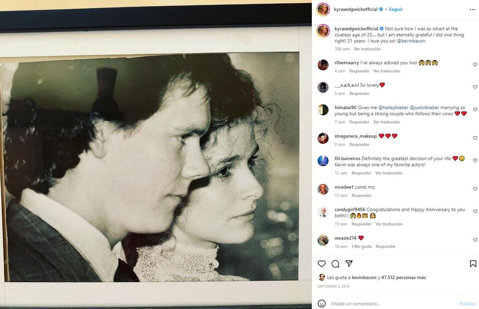 Kevin Bacon y Kyra Sedgwick revelan el secreto de su matrimonio de 35 años
