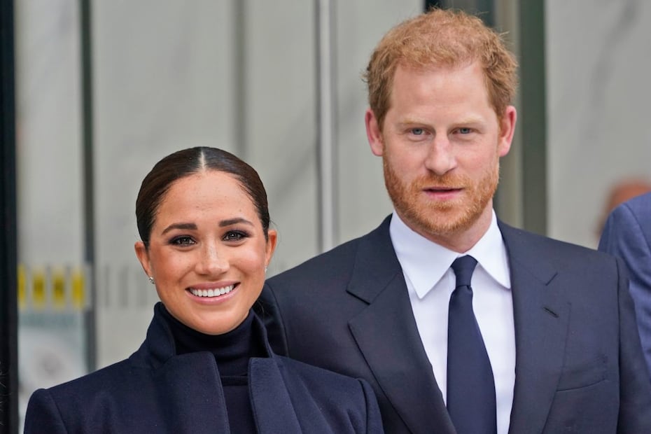 Meghan Markle, elegante y sofisticada en su visita a Nueva York acompañada de Harry