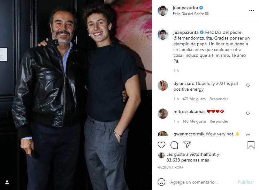 Así celebran el Día del Padre empresarios, celebridades, cantantes e influencers