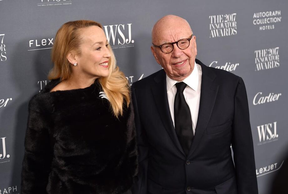 Rupert Murdoch y Jerry Hall se separan; es el divorcio 4 del magnate