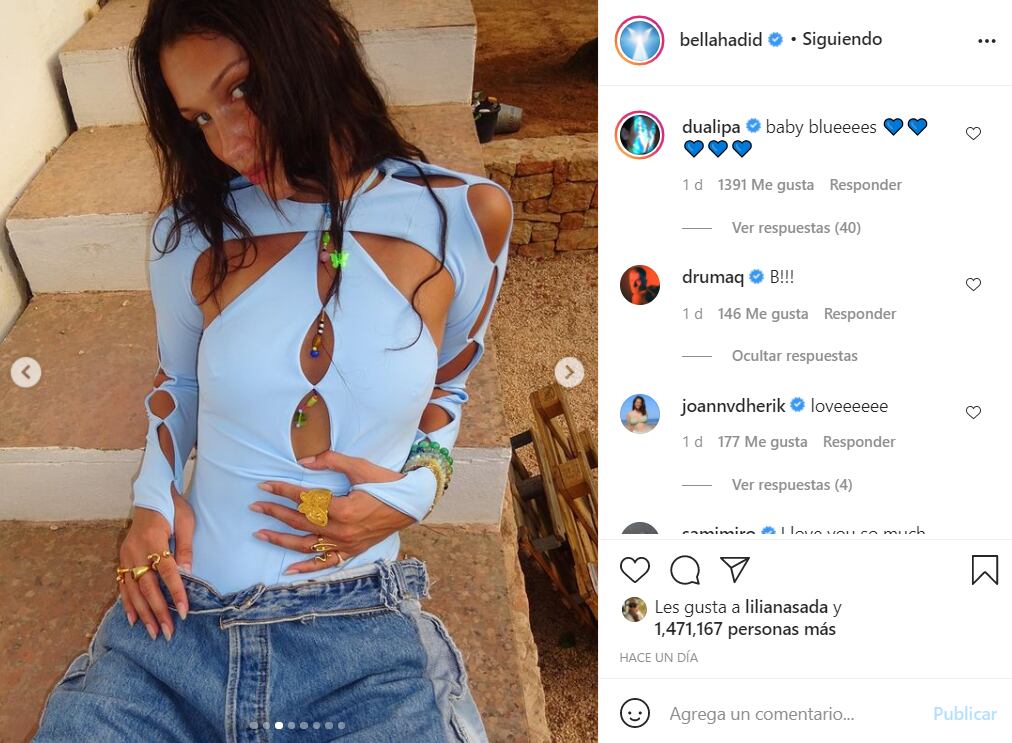 Bella Hadid luce espectacular anillo de la diseñadora mexicana Georgina Treviño