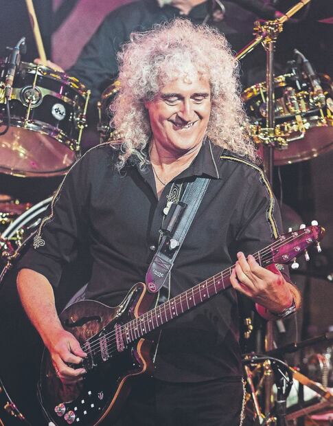 Hospitalizan a Brian May por desgarre muscular en el glúteo