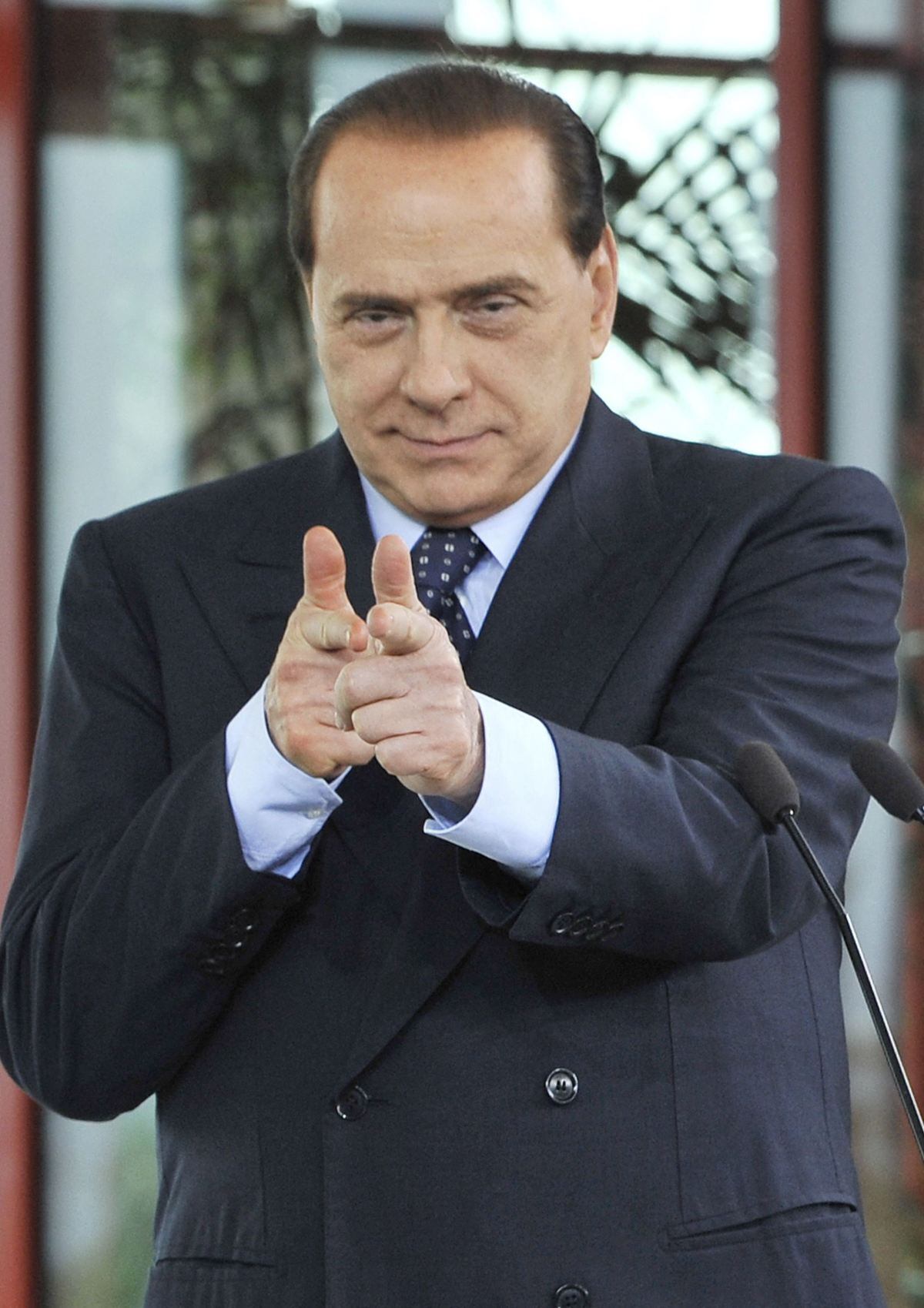Silvio berlusconi, magnate de los medios italianos / AFP