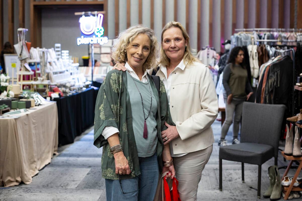 Casilda Cervantes y Gabriela Carral. (Foto: Esteban Torreblanca)