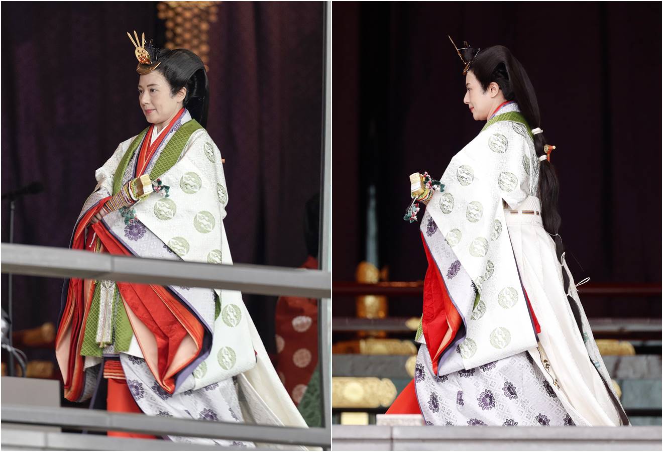 FOTOS: Así fue la ceremonia tradicional japonesa del emperador Naruhito y la emperatriz Masako