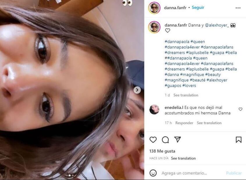 Alex Hoyer habla de planes de boda con Danna Paola