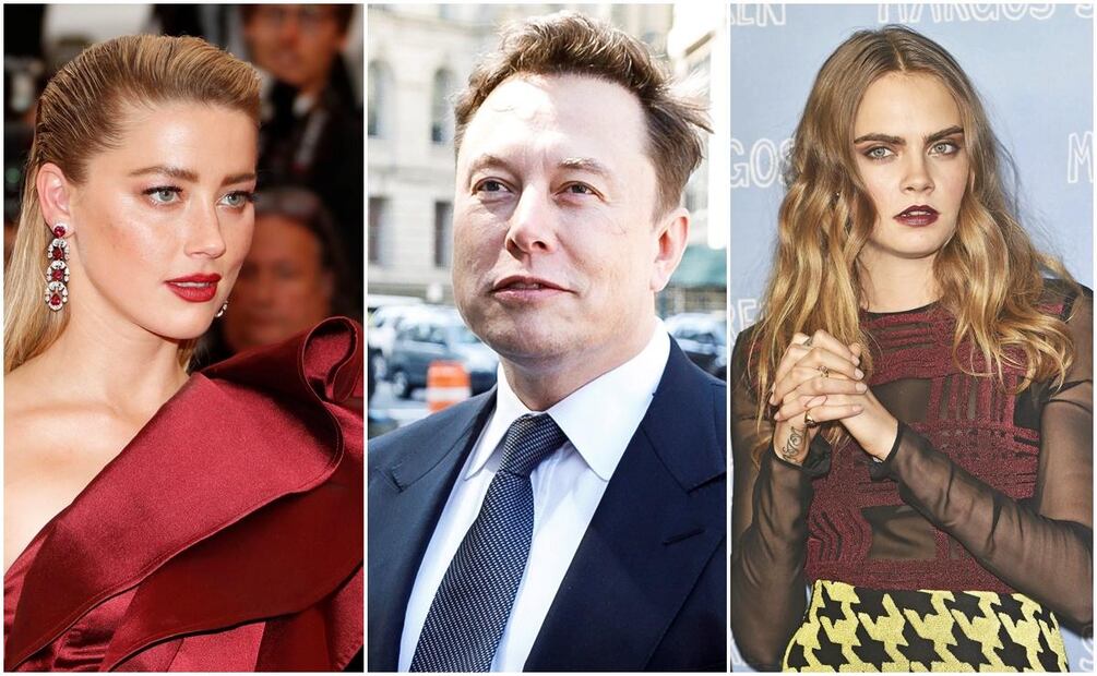 Elon Musk niega haber tenido un encuentro con Cara Delevingne y Amber Heard
