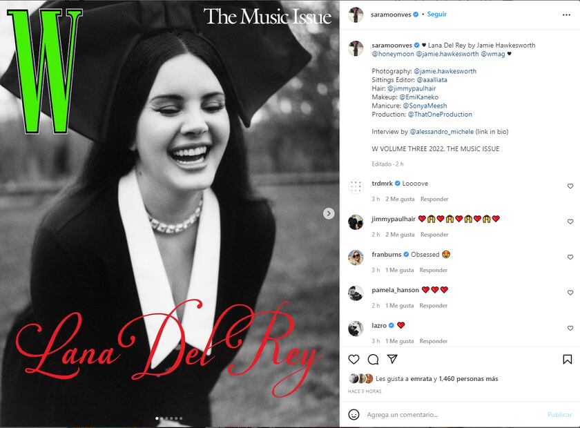 Lana del Rey, alucinante con un Valentino blanco a la orilla del mar