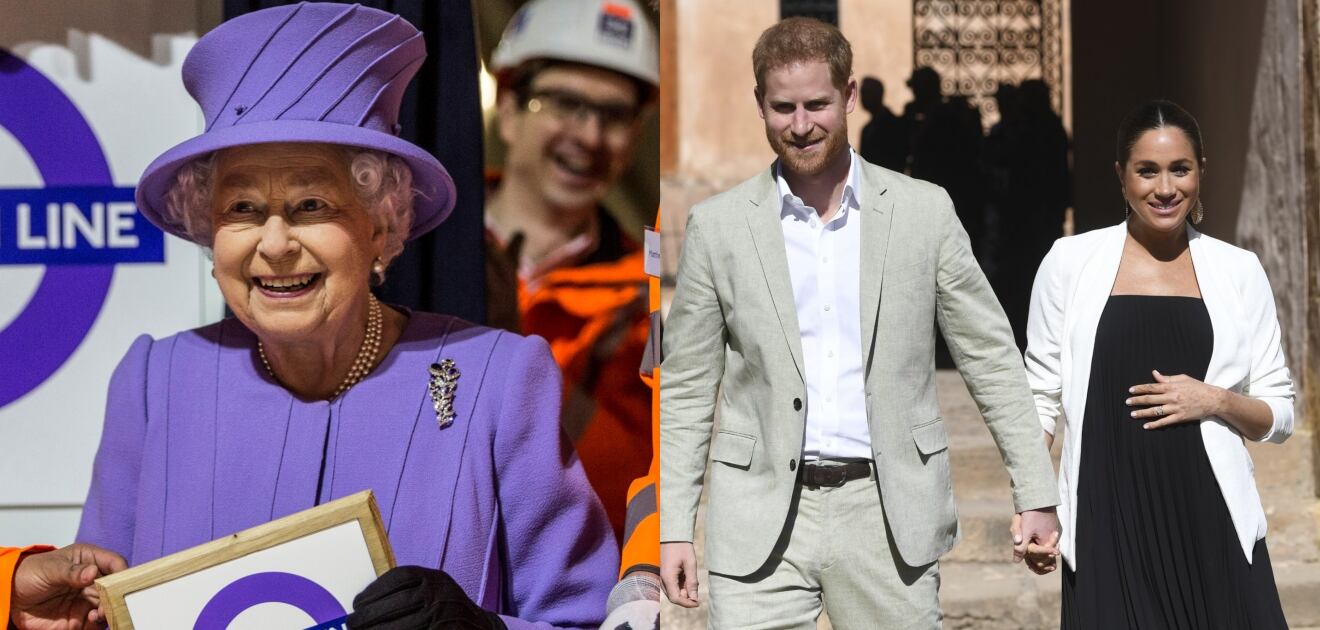 La reina Isabel visita a Meghan y Harry en su nueva casa 