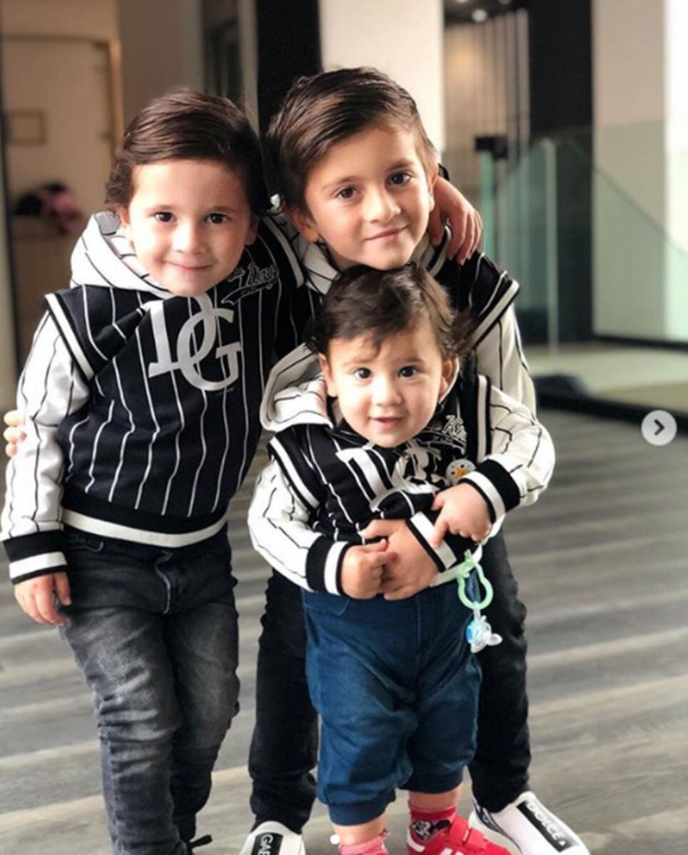 El pequeño hijo de Leo Messi derrite las redes con una tierna canción