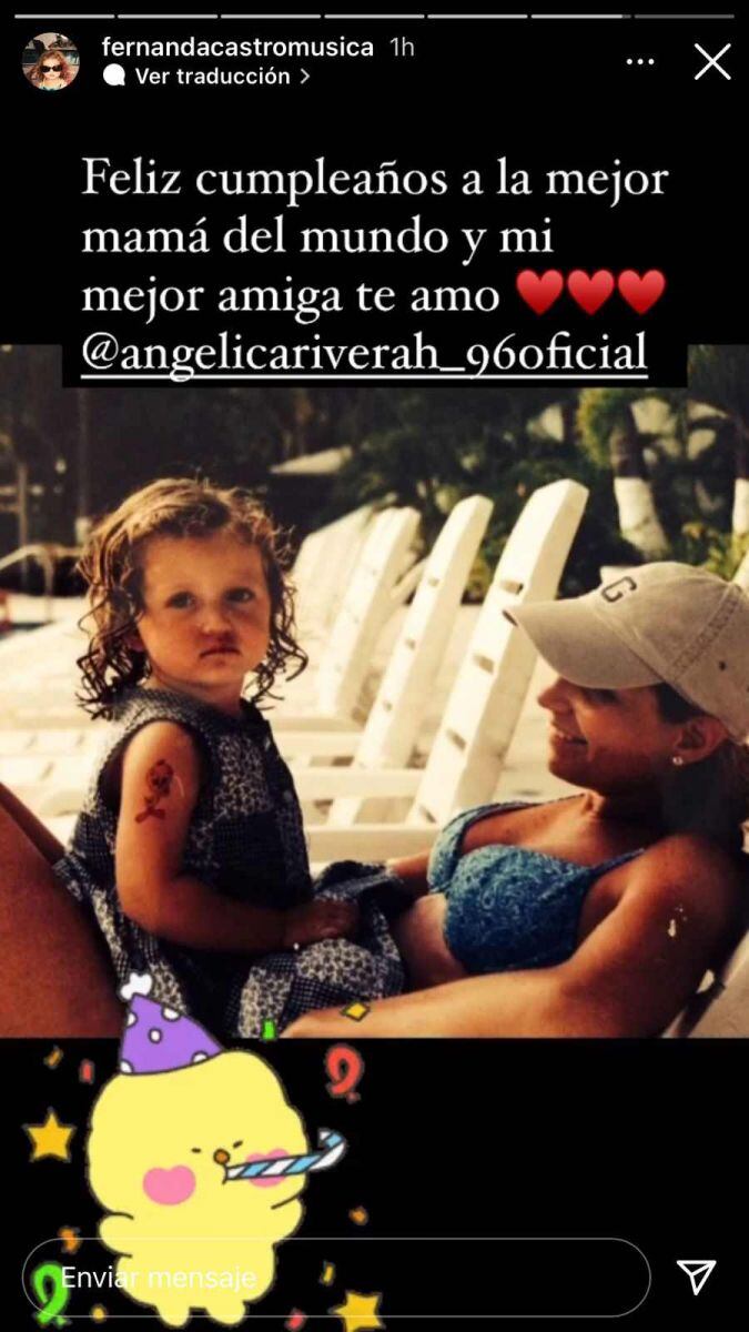 Angélica Rivera: ¿Cómo la celebraron sus hijas en su cumpleaños?