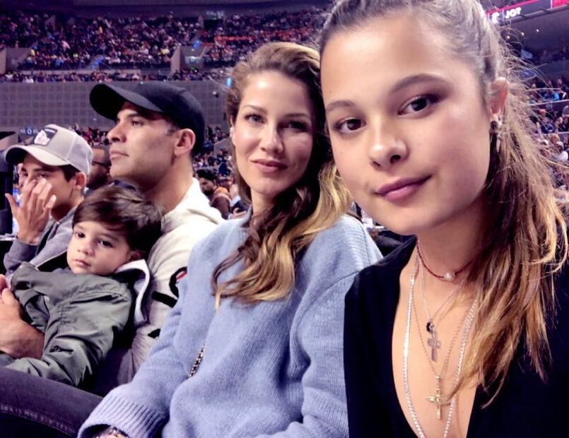 ¡Qué guapas! Así disfrutan Jaydy Michel y su hija Manuela de la NBA