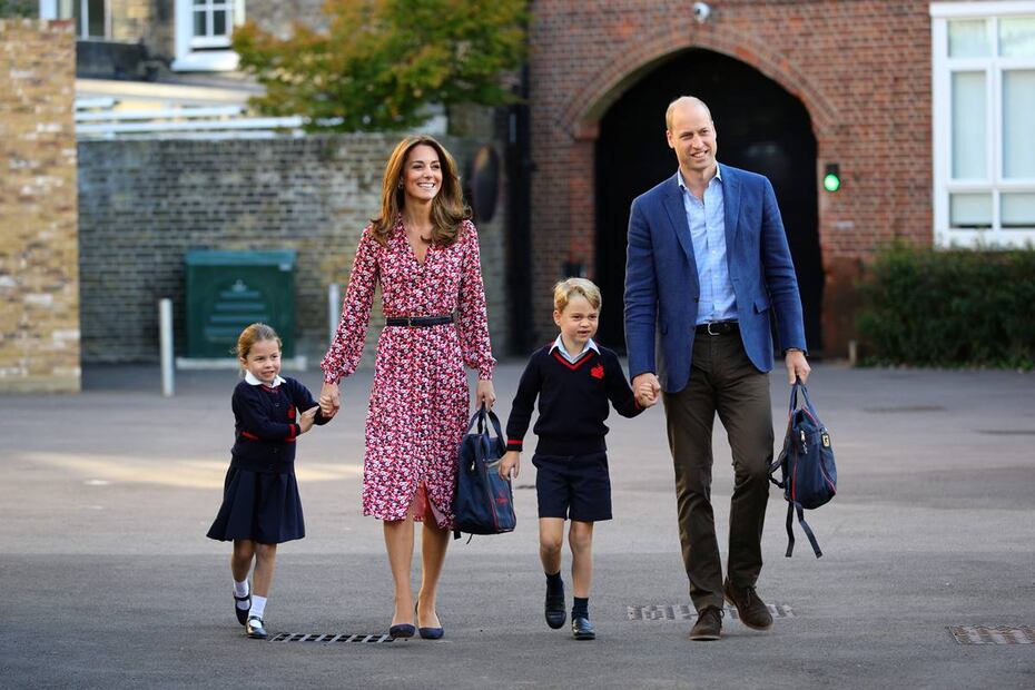 FOTOS: Las mejores imágenes de la princesa Charlotte en su primer día de escuela