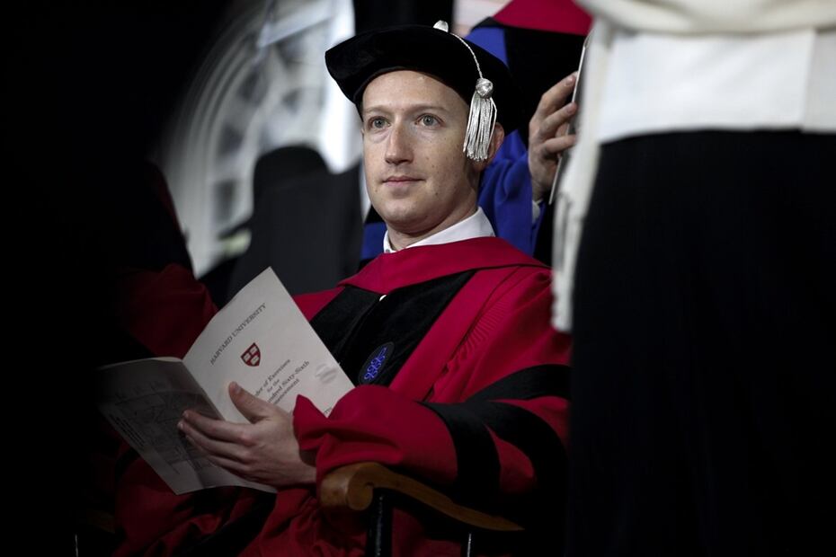 FOTOS: La graduación de Mark Zuckerberg de la Universidad de Harvard 