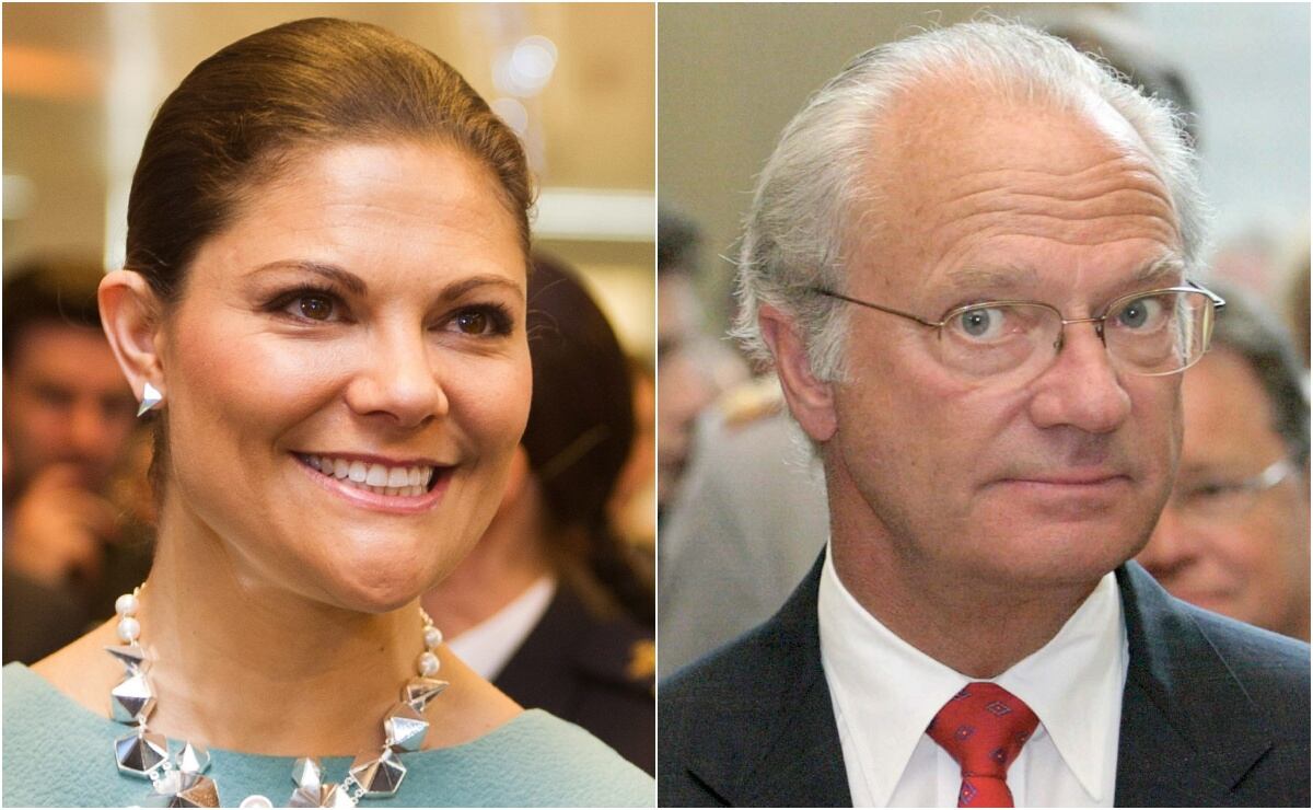 La fría actitud entre el rey Carlos Gustavo de Suecia y la princesa heredera Victoria