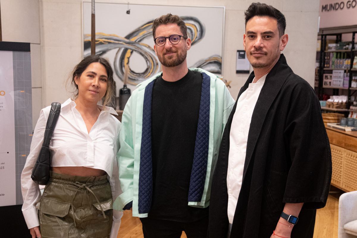 Aline Sol, Pedro Bon y Carlos Díaz. (Foto: Arturo Quintero)