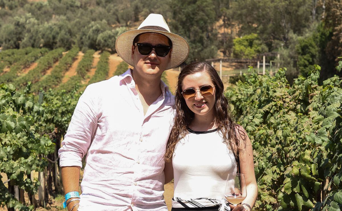 Santiago Islas y Daniela Faz. (Foto: Esteban Torreblanca)