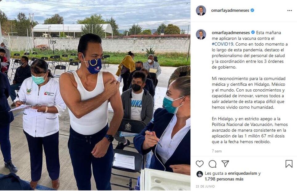 Omar Fayad: “Me quitaron una parte del pulmón”, tras contagio de Covid-19