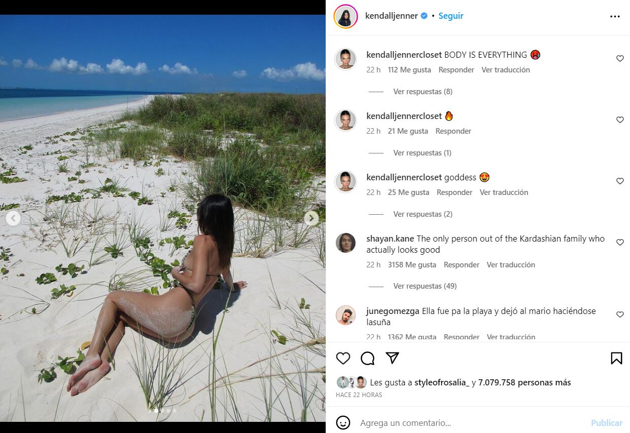 Kendall Jenner seduce con el 'knitkini' que es casi imposible de llevar