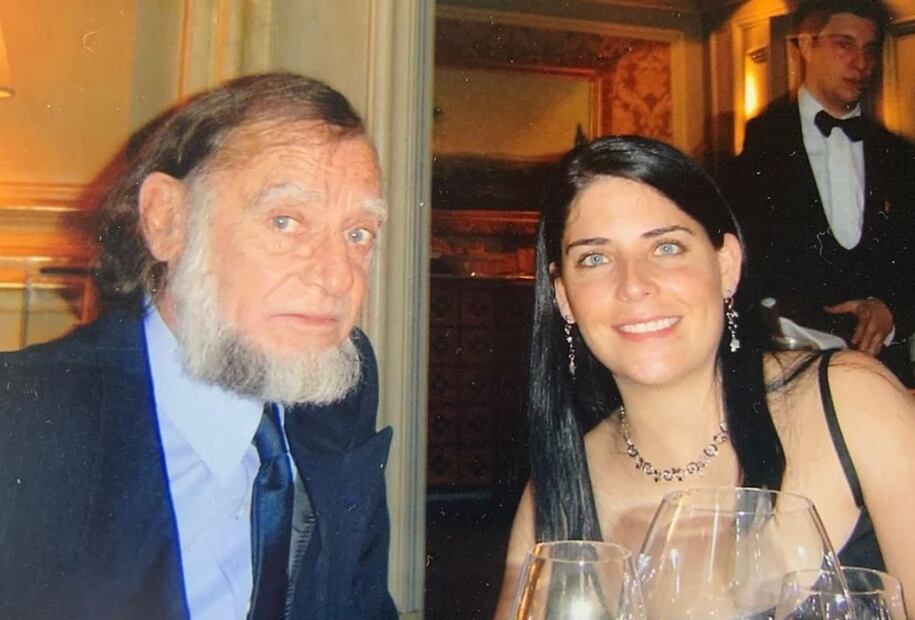 La chef Zahie Téllez con su papá / Foto: Instagram