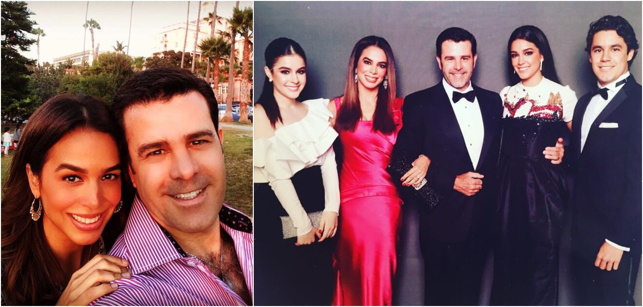 Las tiernas felicitaciones de Biby Gaytán y sus hijos a Eduardo Capetillo en su cumpleaños