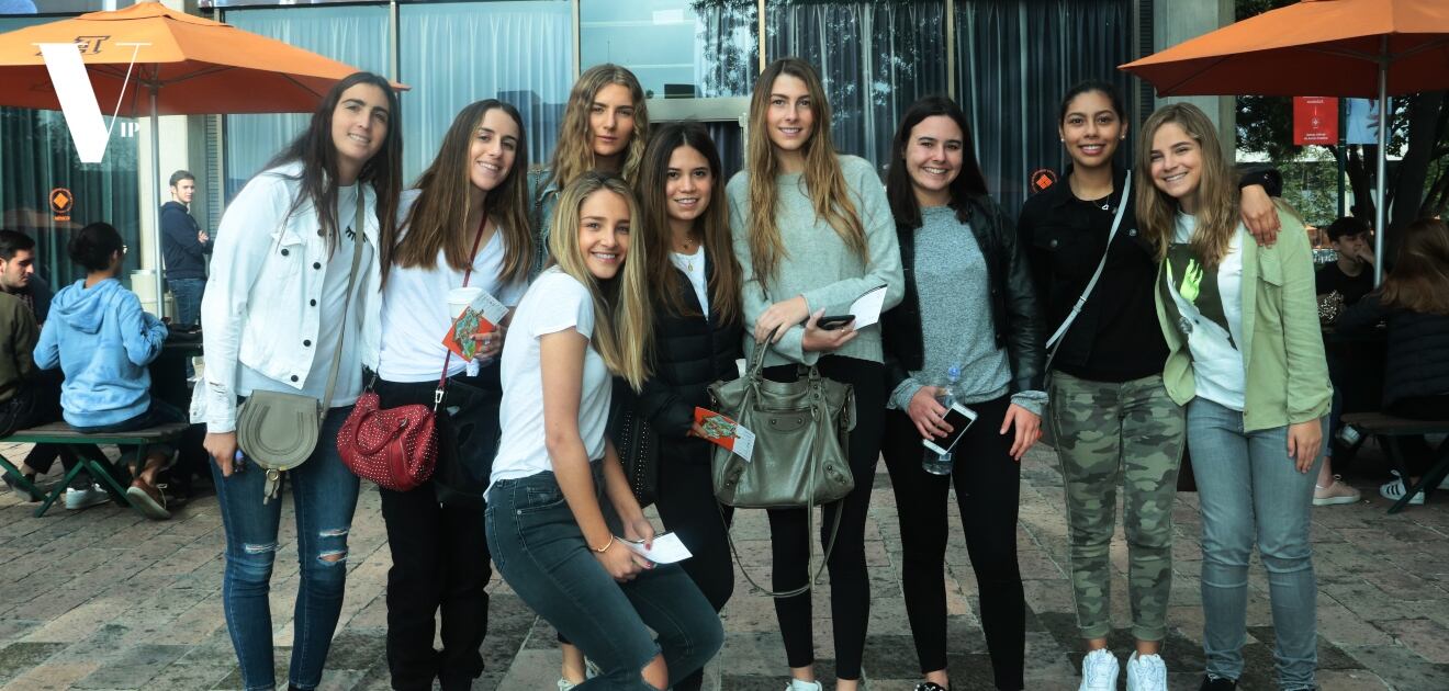 Ana Lucía Álvarez Morphy y Valeria López Portillo en la nueva generación de la Universidad Anáhuac