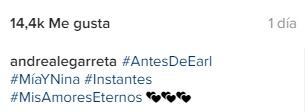 Las vacaciones familiares de Andrea Legarreta