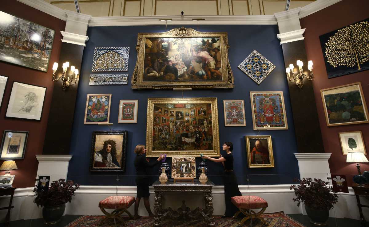 La reina Isabel II expondrá su colección de arte en el palacio de Buckingham