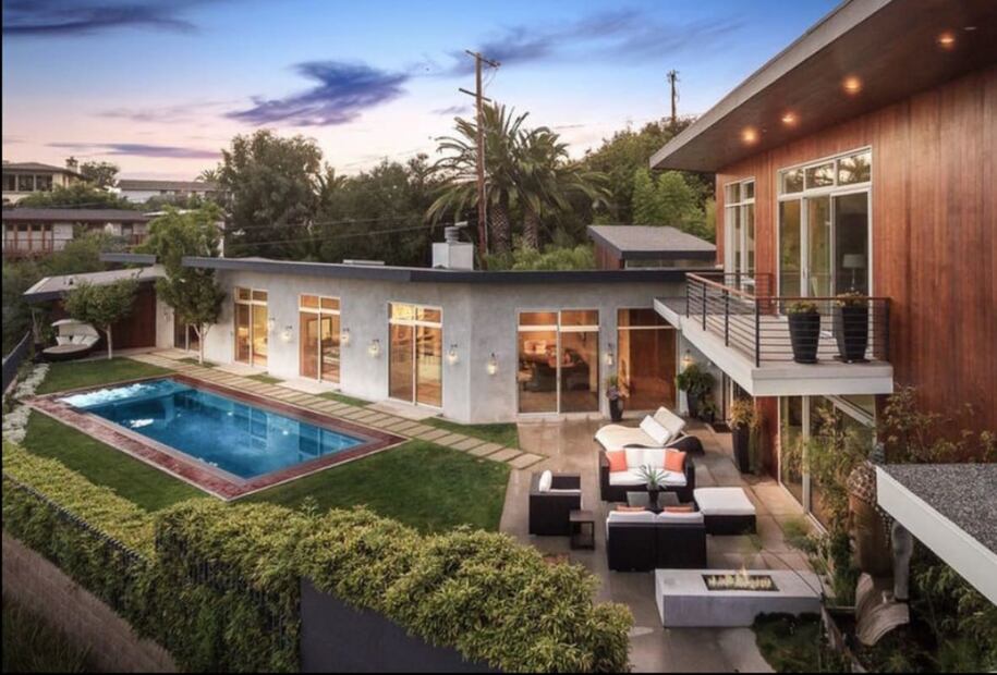 La casa de Eugenio Derbez en California / Foto: Captura de pantalla