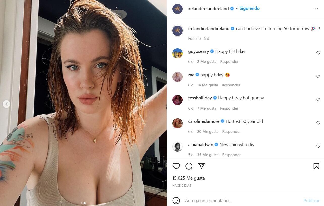 Ireland Baldwin reprende a Amber Heard por juicio contra Johnny Depp: "Desastre de ser humano"