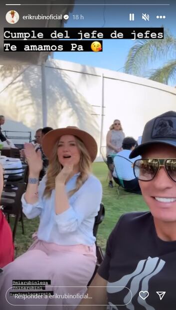Andrea Legarreta y Erik Rubín celebran momento familiar pese a su separación