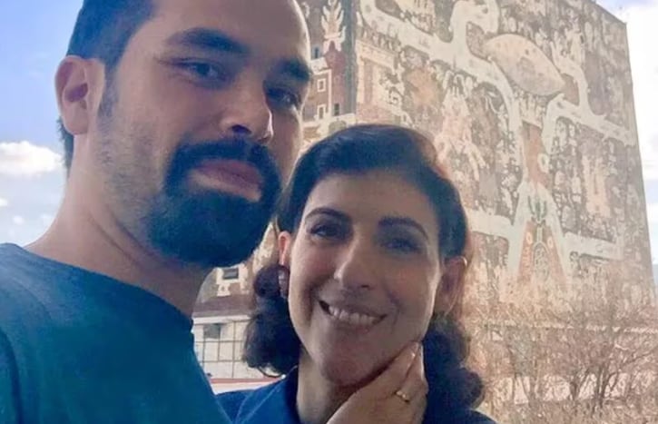 Jorge Álvarez Máynez y Karina Gidi/Facebook y X.