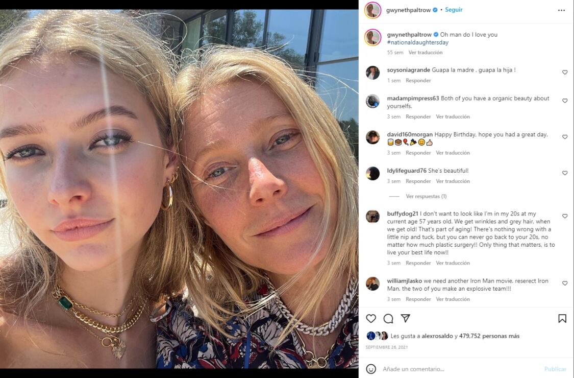 Mamás famosas que comparten un gran parecido físico con sus hijas