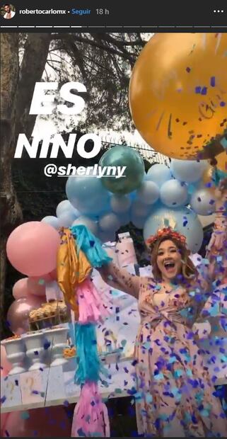 Sherlyn será mamá de un niño ¡y lo descubrió con tremenda fiesta!