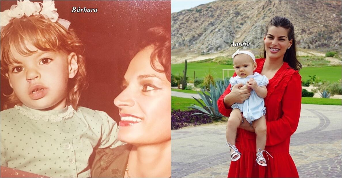 Amaïa Hank es idéntica a su mamá Bárbara Coppel