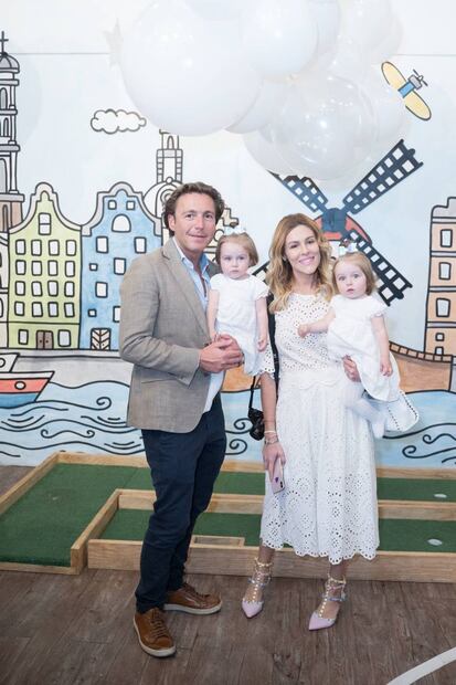 Así fue la fiesta de Masha y Gala Gorina, hijas de Michelle Torres