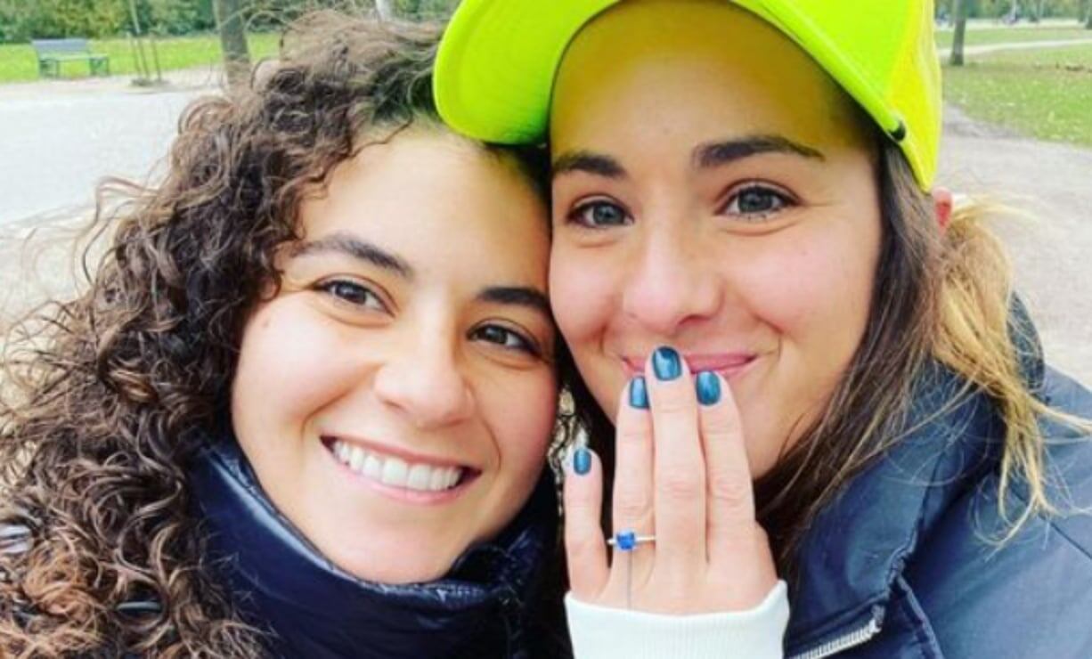 Saskia Niño de Rivera y Mariel Duayhe celebran especial boda en Las Vegas